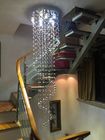 Large circular crystal chandelier for Living room Bedroom Stairs Home lighting (WH-CY-14)