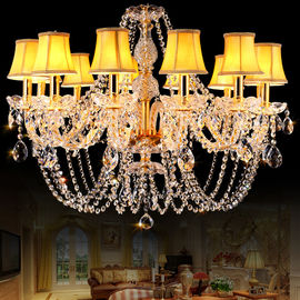 Gold Crystal chandelier light Fixtures For Dining room Living room (WH-CY-17)