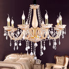 Champagne color crystal chandeliers for the home lighting (WH-CY-29)