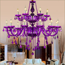 Designer Blue Crystal Chandelier lighting for Bedroom Dining room Kitchen  (WH-CY-34)