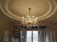 Funky chandelier Gold Color For Dining room Kitchen with Lampshade (WH-CY-42)