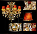 Large modern crystal chandeliers for sitting room Hotel Project Lighting (WH-CY-54）