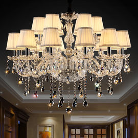 Gothic Crystal chandelier Lighting With lampshade For Home (WH-CY-85)