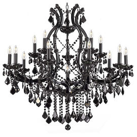 Contemporary black chandelier lighting (WH-CY-95)