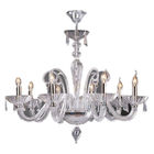 Entryway Glass chandelier High Quality With K9 Crystal (WH-CY-120)