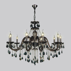 Murano Grey Color Crystal Chandelier For Hotel Project Home (WH-CY-122)