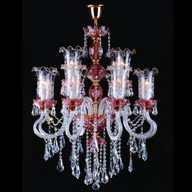 Paper Chandelier Lighting Crystal Hanging Glass Lamp (WH-CY-128)