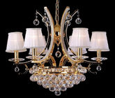 Large Luxury Cascading Crystal Chandelier Light with K9 crystal Ball Fixtures (WH-CY-130)