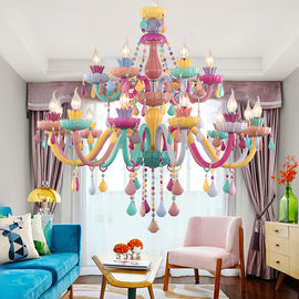 Multi colored Macaron crystal chandelier (WH-CY-140)