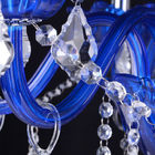 Votive Crystal chandelier Blue Color For Home Lighting (WH-CY-147)