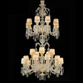 Two or Three tier crystal chandelier For Stair Hotel Home Lighting (WH-CY-148)