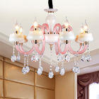 Baby Girl crystal chandelier for Bedroom Kidsroom Children room Lighting (WH-CY-150)