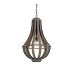 Rustic wood chandelier Lighting For Indoor Home Lighting (WH-CI-10)