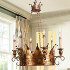 Gothic rustic metal chandelier indoor house lighting (WH-CI-53)