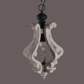 Small wood chandelier Pendant Lighting lamp Fixtures (WH-CI-57)