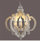 Wood circle chandelier dining room Lights Fixtures (WH-CI-59)