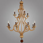 Vintage wood chandelier for industrial home decoration (WH-CI-67)