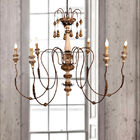 Vintage wood chandelier lighting for home lighting (WH-CI-75)