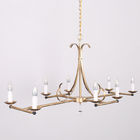 French style rustic rod iron chandeliers for indoor home lighting (WH-CI-81)