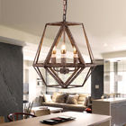 Rustic farmhouse cage chandelier for indoor lamp fixtures (WH-CI-82)