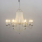Rustic iron chandelier with crystals for home Lighting Fixtures (WH-CI-88)