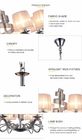 Modern Hotels decorative metal kitchen chandelier (WH-MI-14)
