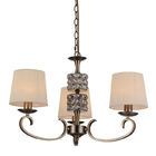 Floral crystal metal chandelier for home hotel lamp fixtures (WH-MI-19)