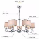 Best modern chandeliers for indoor home hotel lighting (WH-MI-22)