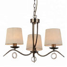 Modern metal chandeliers uk style with lampshahde Kitchen Dining room lighting (WH-MI-23)