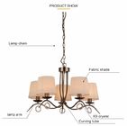 Modern metal chandeliers uk style with lampshahde Kitchen Dining room lighting (WH-MI-23)