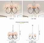 Modern chrome chandelier with Crystal indoor Dining room Project Lighting (WH-MI-26)