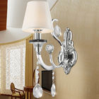 White contemporary chandelier for indoor home hanging lamp (WH-MI-34)