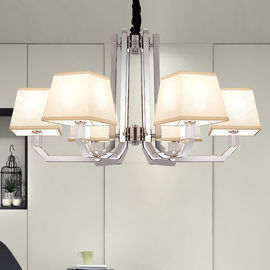 Cool modern metal chandeliers for indoor home lighting with lampshade Fixtures (WH-MI-40)