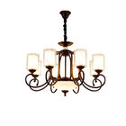 Black wrought iron lighting fixtures for home lighting (WH-CI-100)