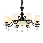 Crystal and iron chandelier for indoor home Hanging lamp (WH-CI-103)