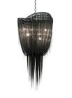 Black chain hung chandelier lighting for indoor home lighting (WH-CC-16)