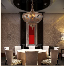 Gold-plated Mosque Chandelier for prayer hall Restaurant decoration(WH-DC-15)