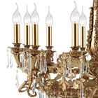 Antique copper crystal chandelier for Living room Bedroom (WH-PC-14)