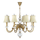 Brass candelabra chandelier for Indoor home Lighting Fixtures (WH-PC-27)
