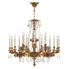 American brass and crystal chandeliers Lamp Fixtures For Kitchen Dining room (WH-PC-29）