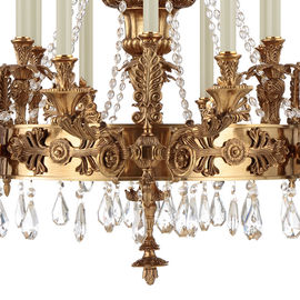 American brass and crystal chandeliers Lamp Fixtures For Kitchen Dining room (WH-PC-29）