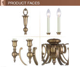 Brass chandelier ceiling lights for Home Hotel Decoration (WH-CP-35)