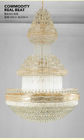 Luxury Big Size empire crystal chandelier for Hotel Project Lighting (WH-NC-01)