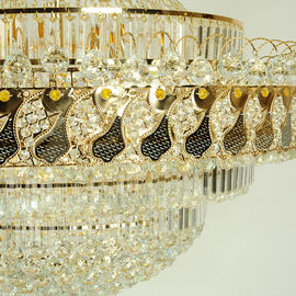 Gold French empire crystal chandelier chandeliers Project lighting (WH-NC-04)