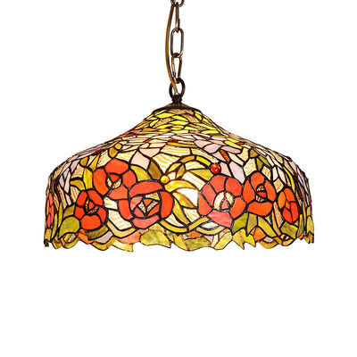 style stained glass pendant light chandelier (WH-TF-01)