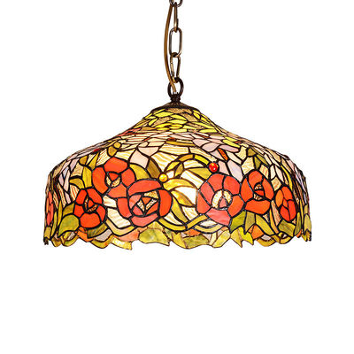 style stained glass pendant light chandelier (WH-TF-01)