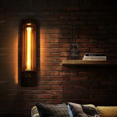 Restaurant Loft Light Bedside Industrial Style Retro iron Wall Lamp(WH-VR-118)
