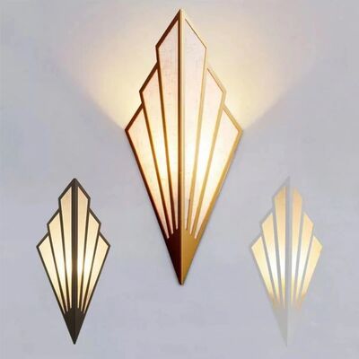 Gold Geometry Bedside Wall Light Bathroom Mirror Light(WH-MR-87)