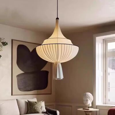 Home Pendant Lights Room Decor Lamps Indoor Fixtures Japanese Retro Wabi Sabi Cloth Chandelier (WH-VP-305)