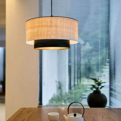 Wabi Sabi Led Hang Lamp American Dining Room Retro E27 Pendant Light (WH-VP-326)